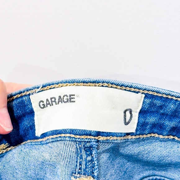GARAGE Blue Mid-Rise Stretch Skinny Jeans | Classic Everyday Denim | Size 0* - Picture 4 of 11